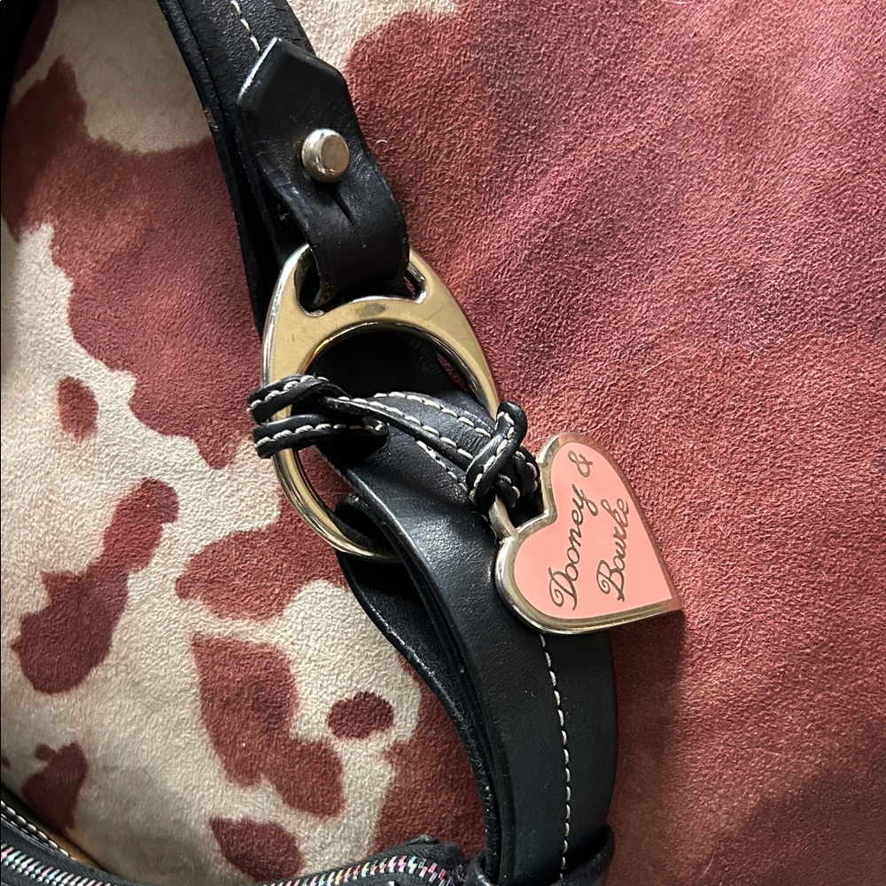 Dooney & Bourke Y2K Vintage Graffiti Doodle Crayon shoulder bag - Picture 2 of 10